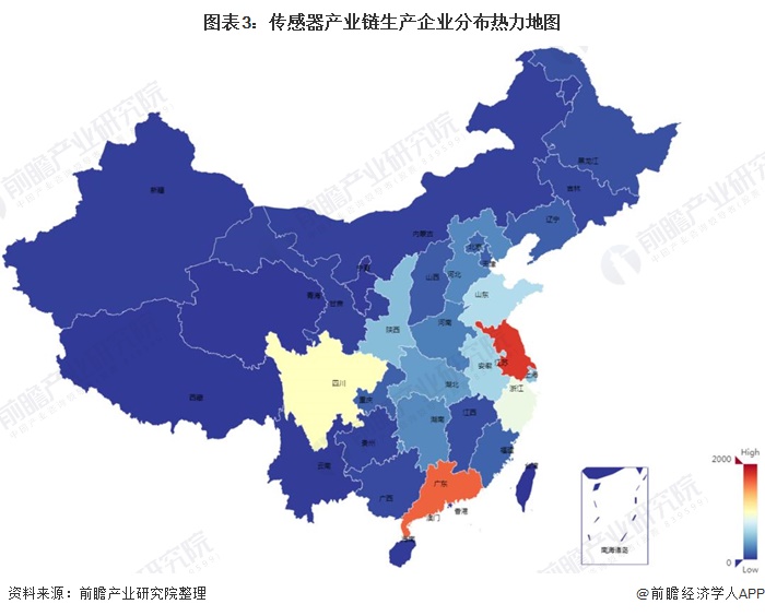 傳感器產(chǎn)業(yè)鏈梳理：技術(shù)創(chuàng)新 產(chǎn)品升級